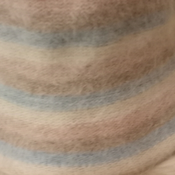 Pastel Striped Angora Bucket Hat - Picture 2 of 13